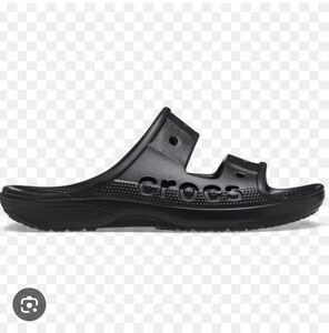 CROCS Baya Classic Black Slide Sandals Womens 7 Or Mens 5